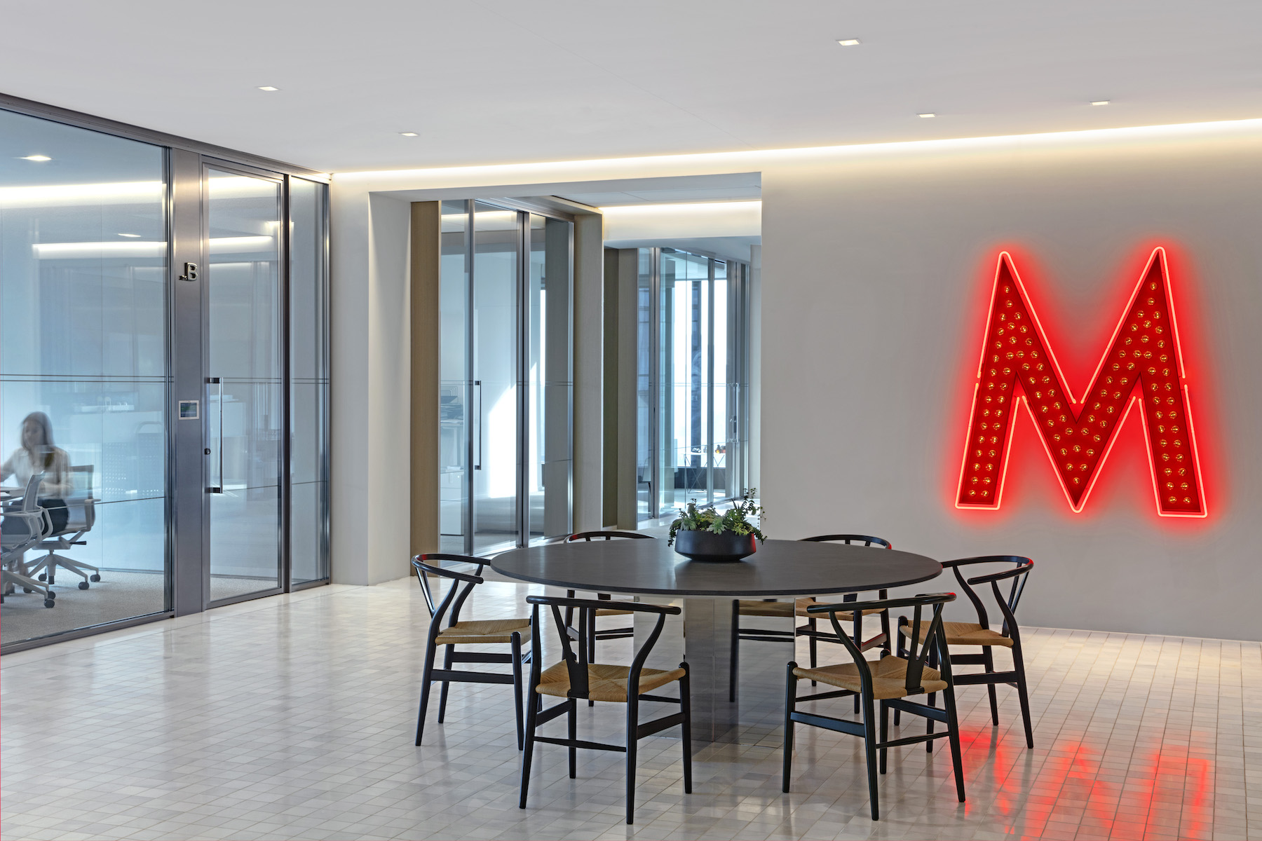 Gallery of Custom Furniture in Milbank Headquarters 5