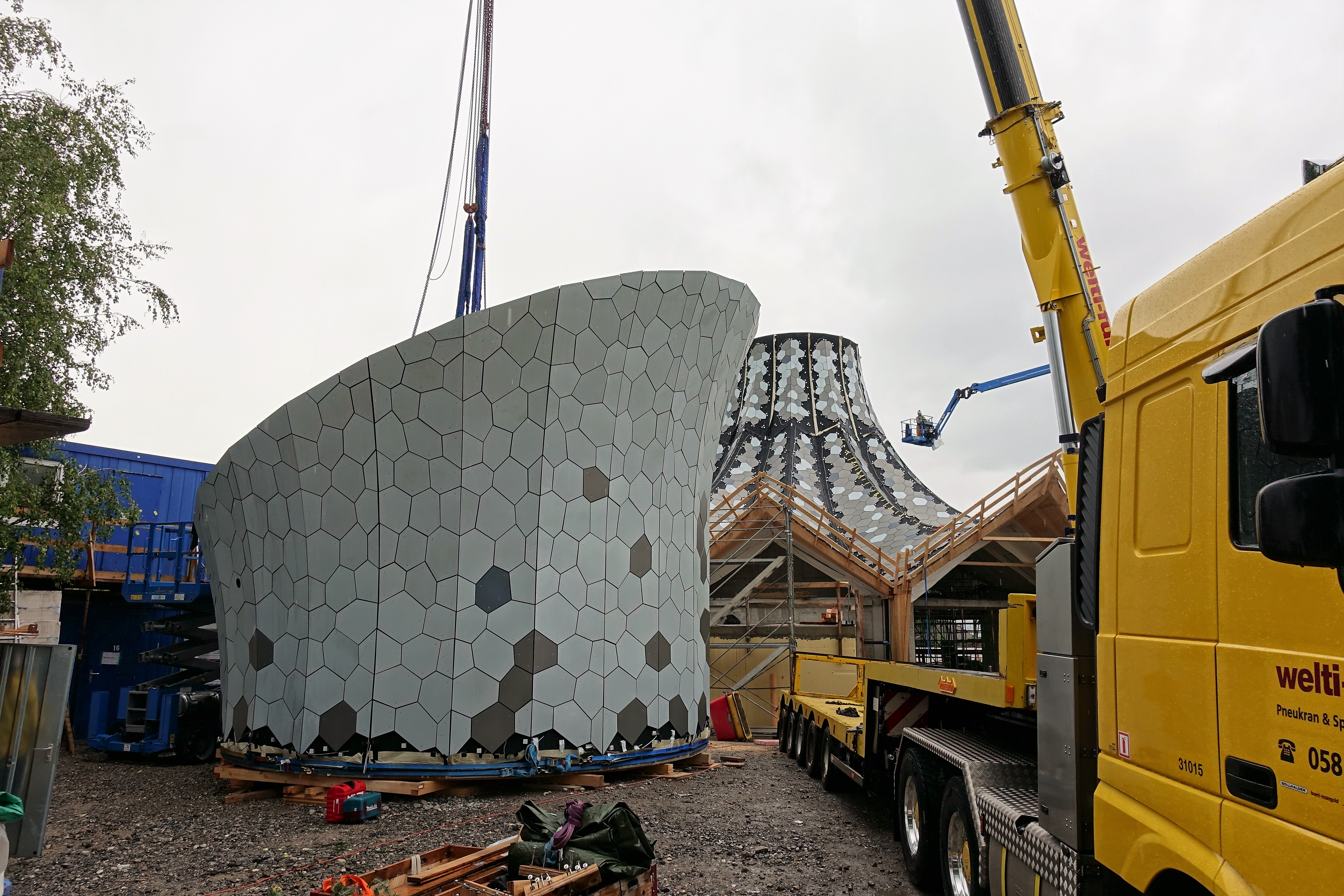Gallery of Timber Construction - Knie's Magician’s Hat - 12