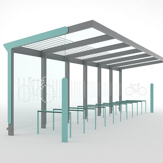 Bicycle Shelter - Aureo Velo from mmcité