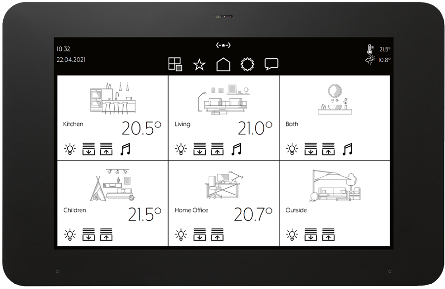 Gallery of Wireless Home Control - Smart Panel 8 - 4