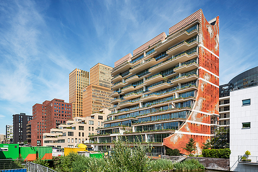 The George luxury apartment block in Amsterdam