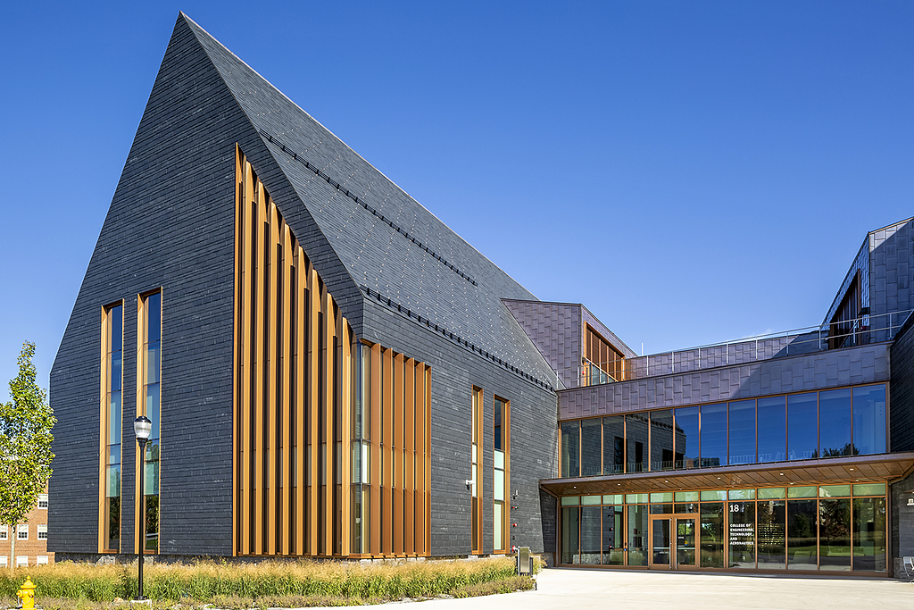 Rainscreen Cladding System CUPACLAD® 101 RANDOM from Cupa Pizarras