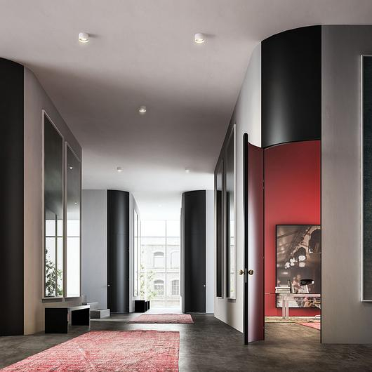 Curved Hinged Door - Alba