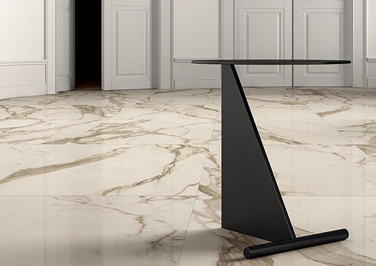 Fiandre Architectural Surfaces | MLab Calacatta Elite 120x60 - Sala