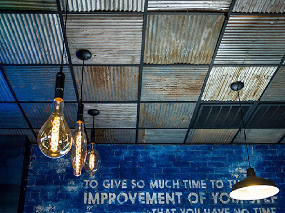 Corrugated Tin Ceiling Panels Shelly Lighting
