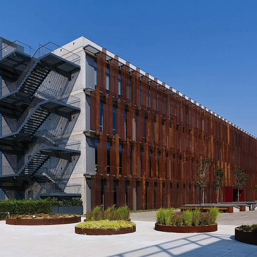 Cor-ten Steel Façade Cladding from Kasso