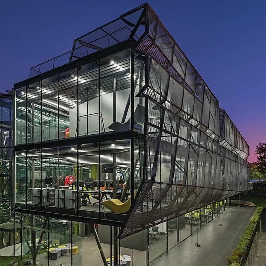Segma Mesh Cladding Gallery of Façade Cladding - Expanded Metal Mesh - 1
