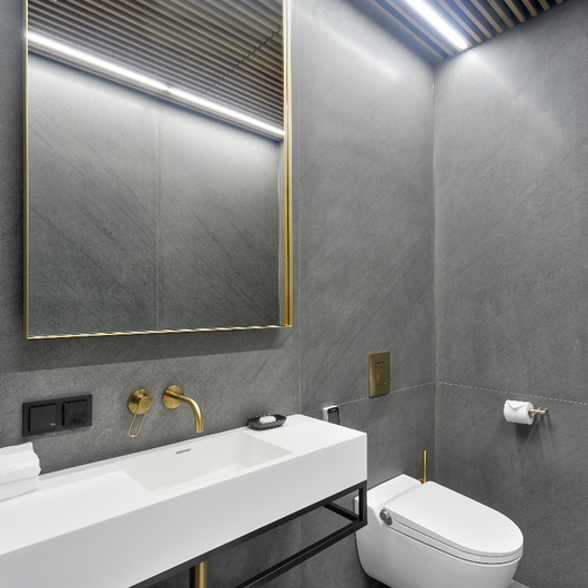 Bathroom Fixtures in Nobu Hotel from Laufen