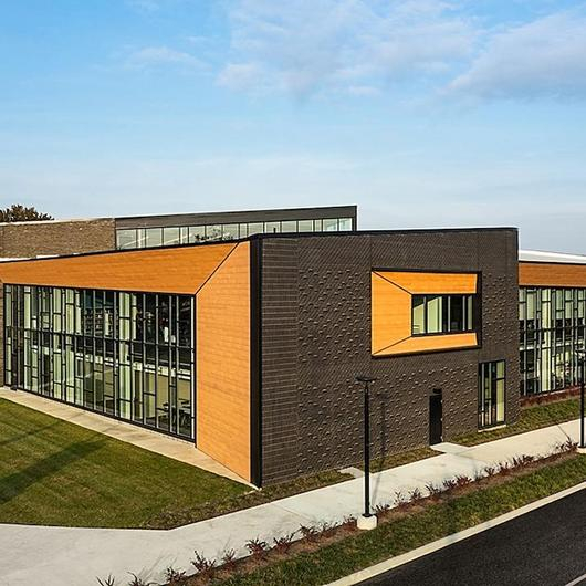 Gallery of Metal Cladding in Columbus Metropolitan Library – Karl Road ...