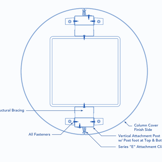 Column Covers from Fry Reglet