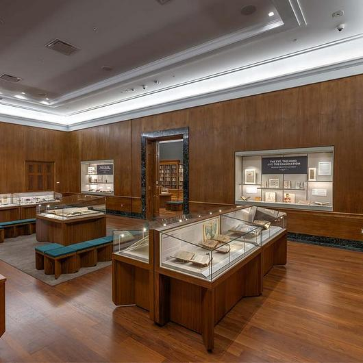 Display Cases in Lilly Library from Zone Display Cases