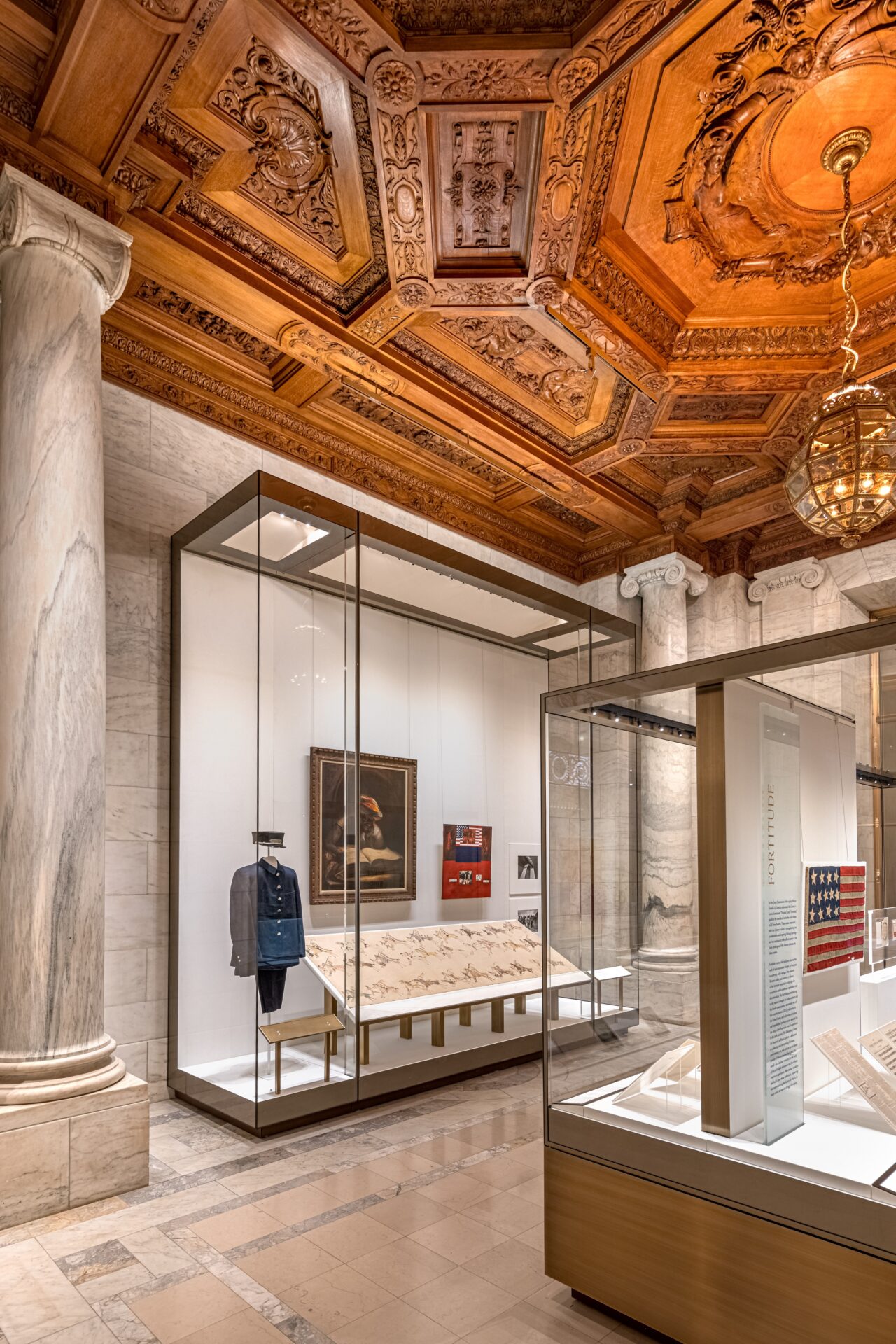 Glass Display Library Gallery of Display Cases in New York Public Library - 7