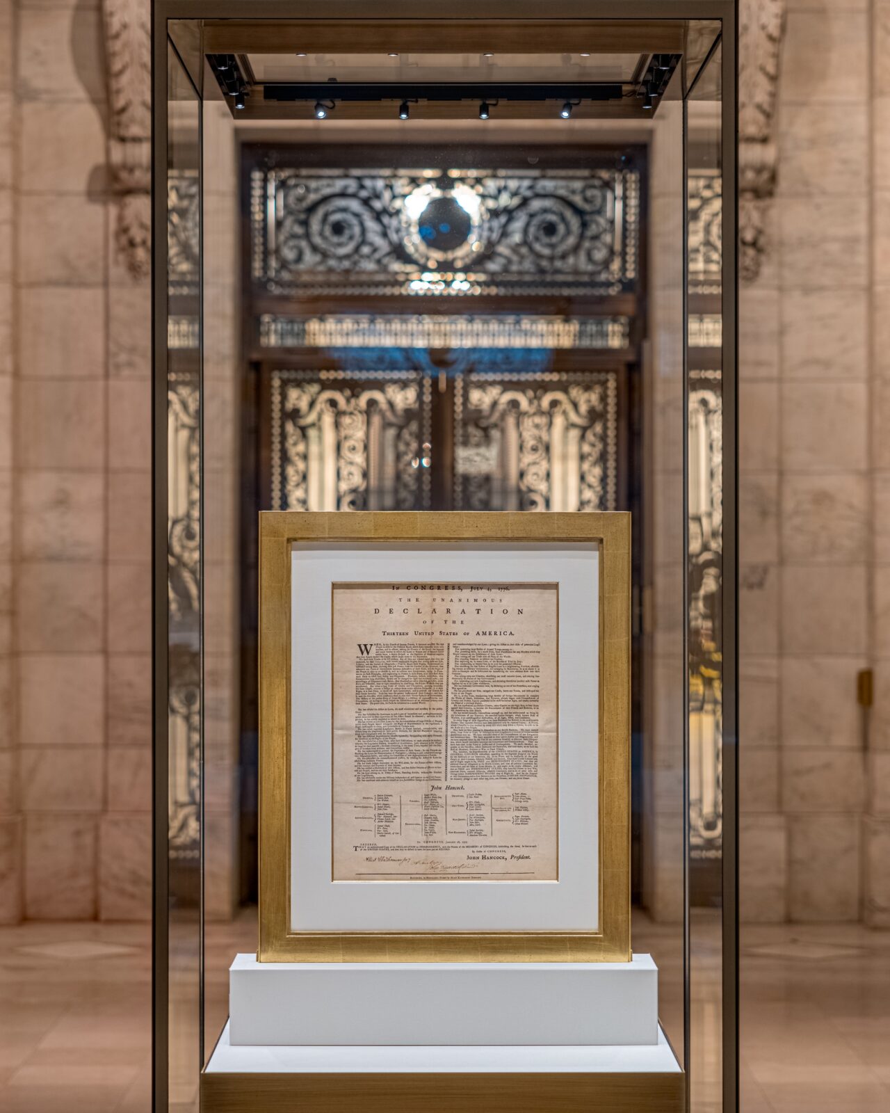 Glass Display Library Gallery of Display Cases in New York Public Library - 4