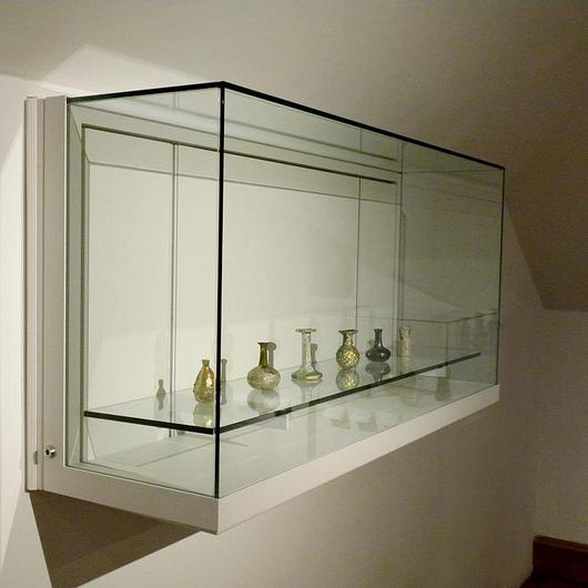 Gallery of Display Case Wall Mounted 4Sided ZW102 3