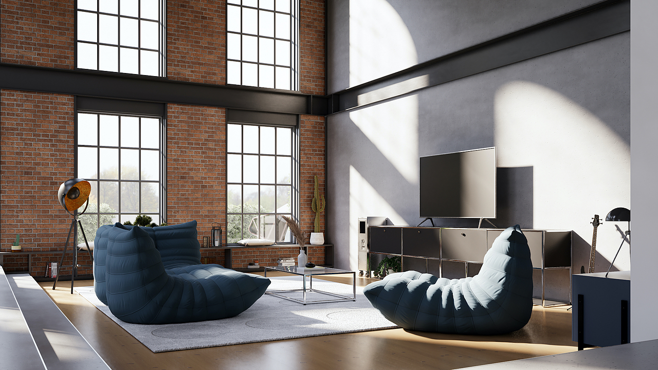 Interior Design Rendering from Enscape