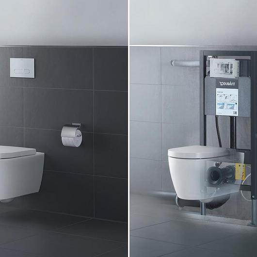 WD1016000080 Duravit Durasystem Standard Wall Hung Toilet Concealed