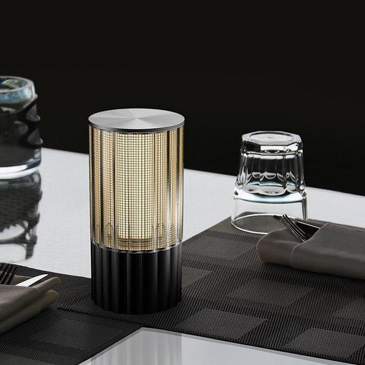 Gallery of Cordless Lighting Totem Reeded Lamp 3