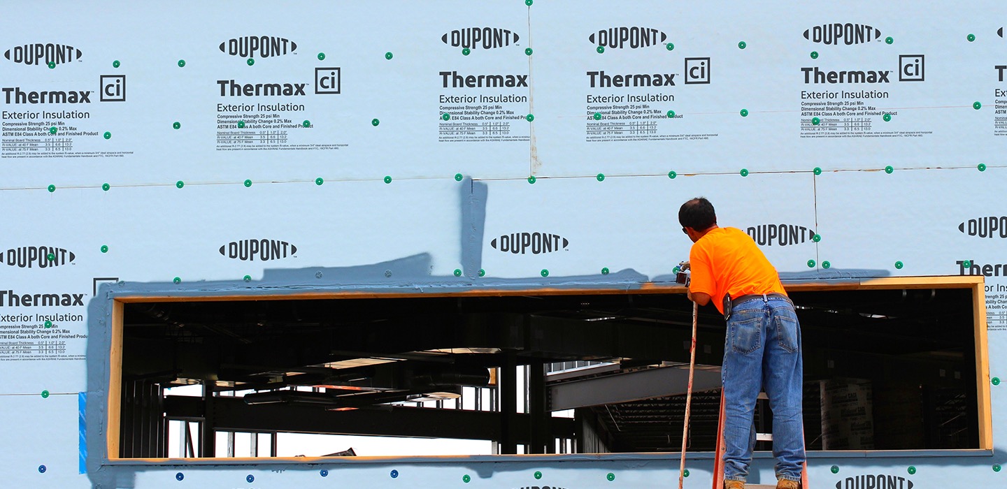 Thermax Ci Wall System : DuPont Thermax Wall System – TQXWT