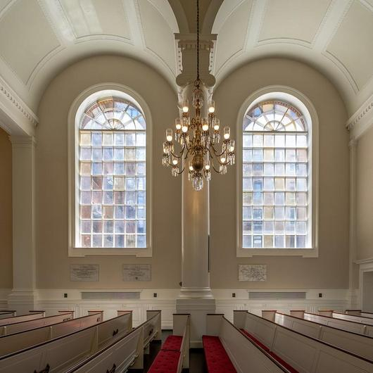 Gallery of MouthBlown Glass in Church Restoration 2