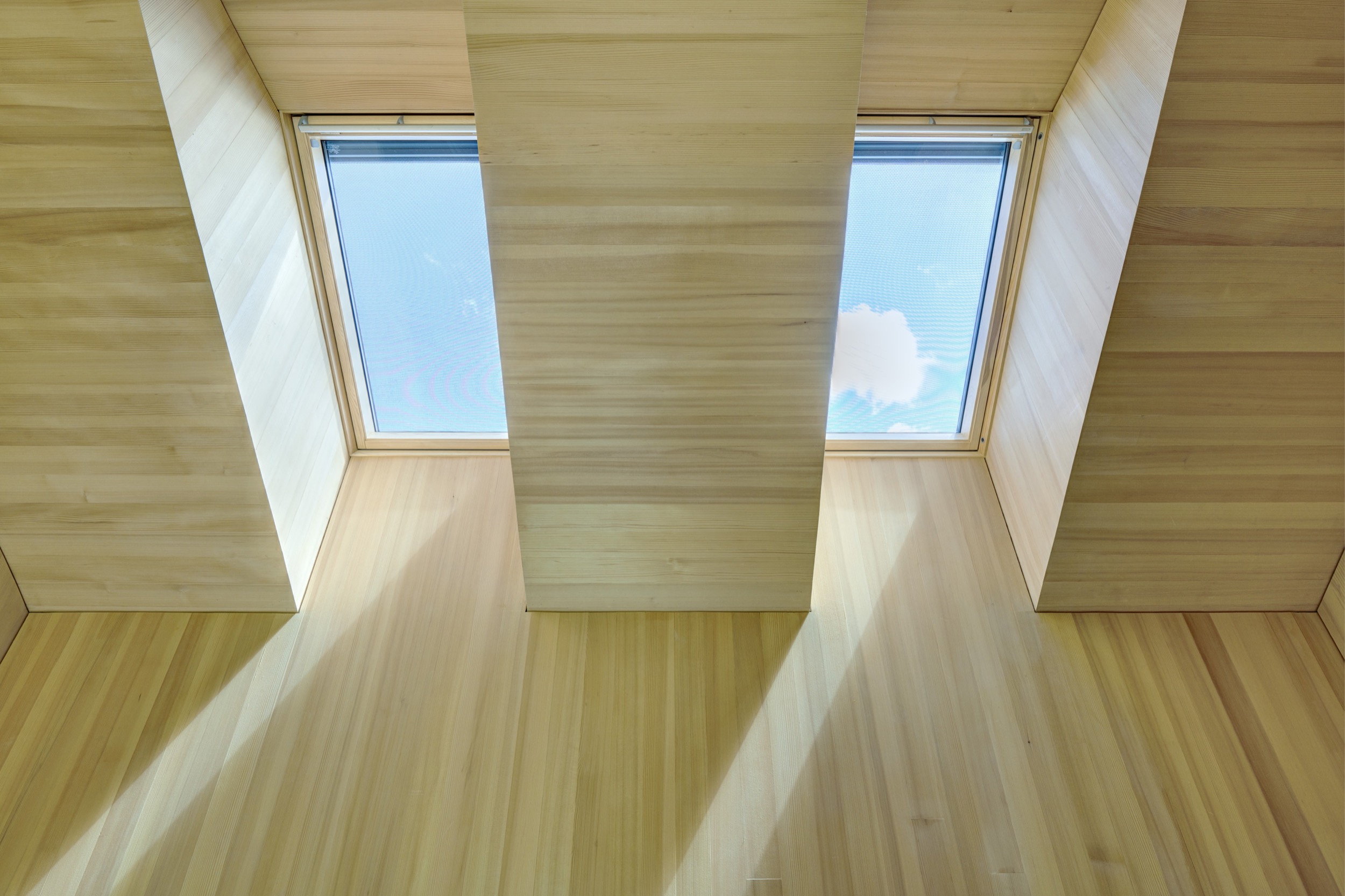 Velux Group Roof Window in Swiss Family House from VELUX Group