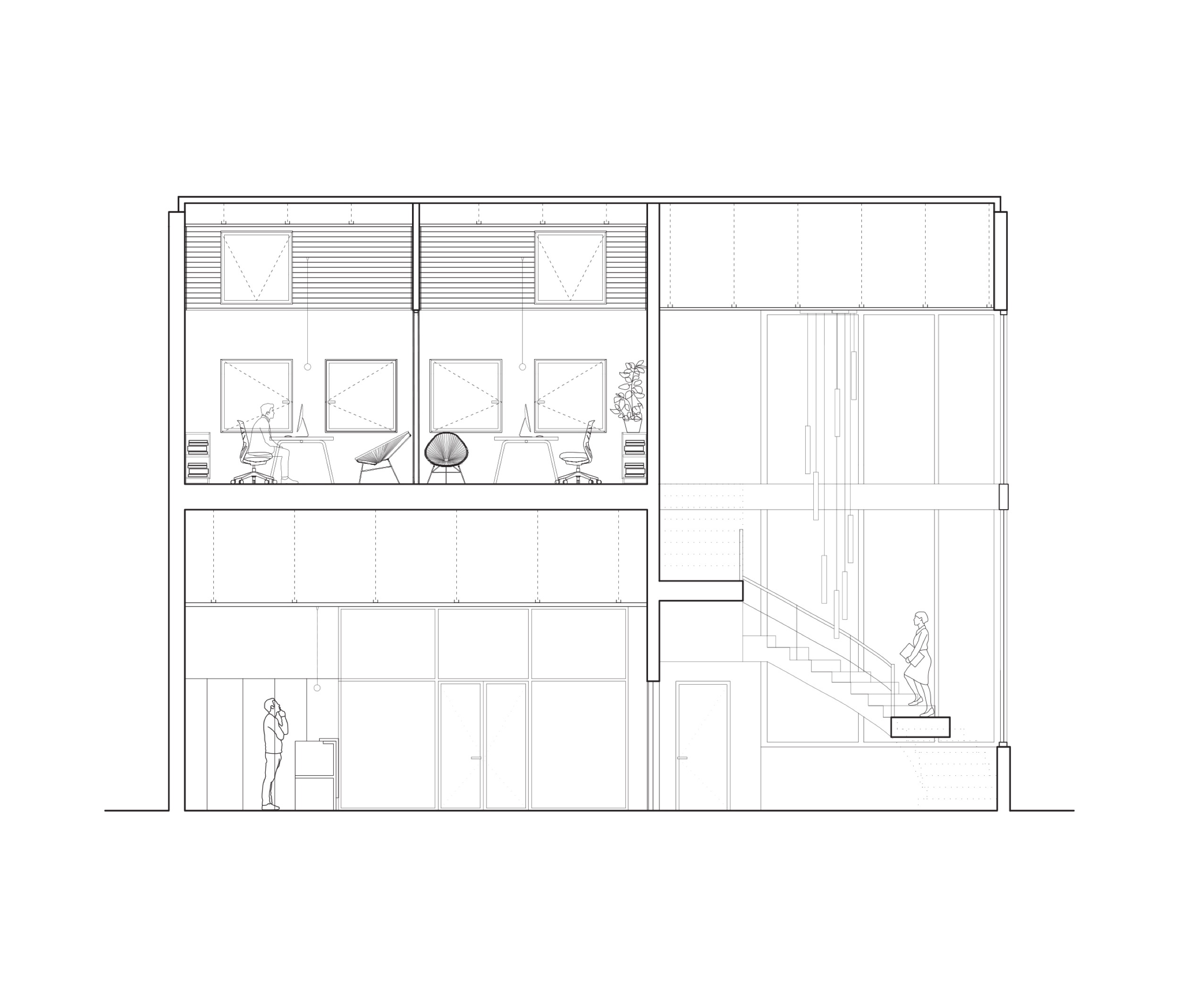 Gallery of Roof Window in Mostoles Office 8