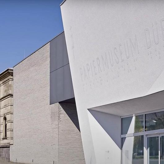 Gallery of Facade Finishes in Paper Museum 2