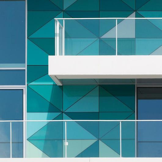 Glass Rainscreen in Zac Seguin Residential Estate from Sto