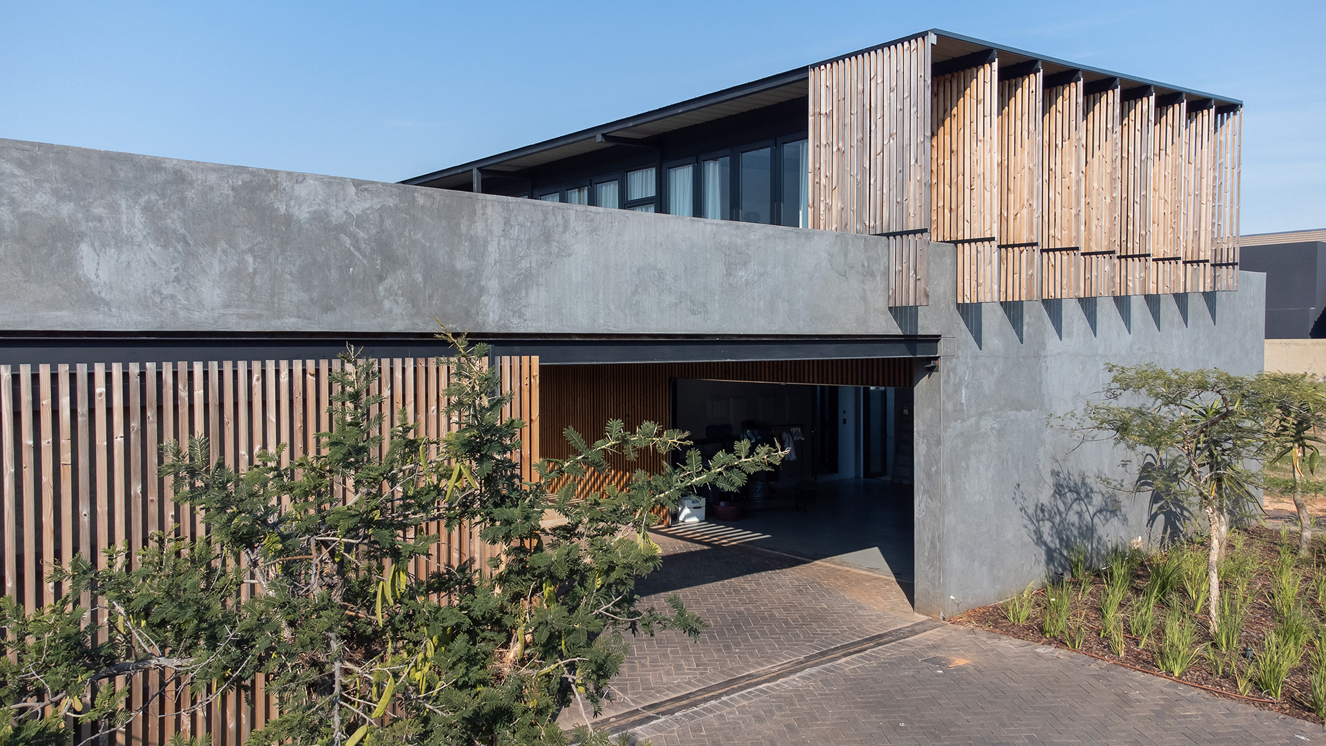 Thermowood in House Janse Van Vuren from Lunawood