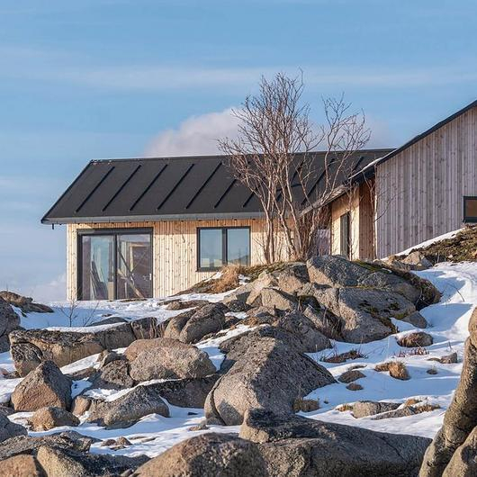 ThermoWood® Façade in Norwegian Cabin / Lunawood