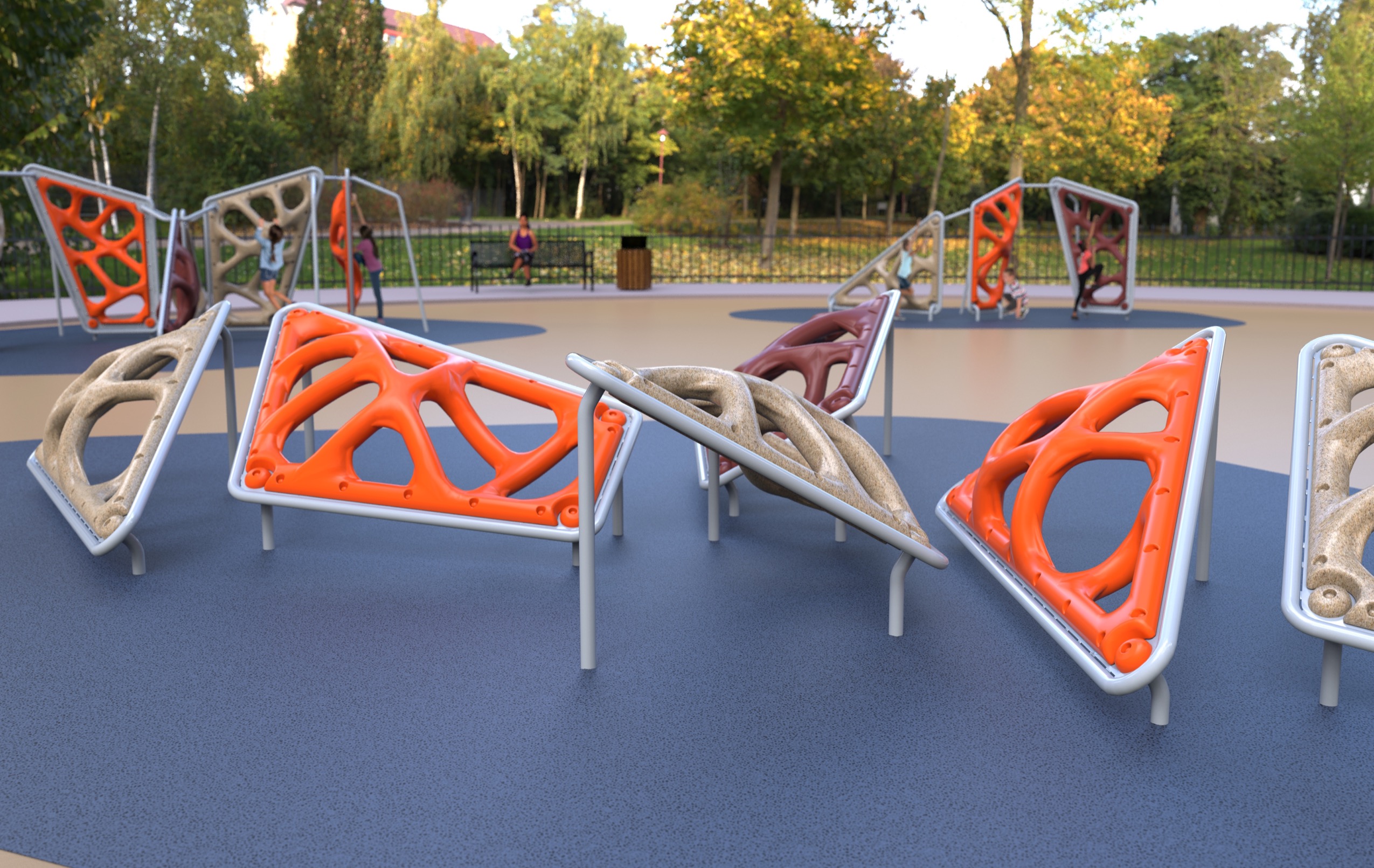 Galeria de Juegos infantiles Trepador Playworld ModPods 3