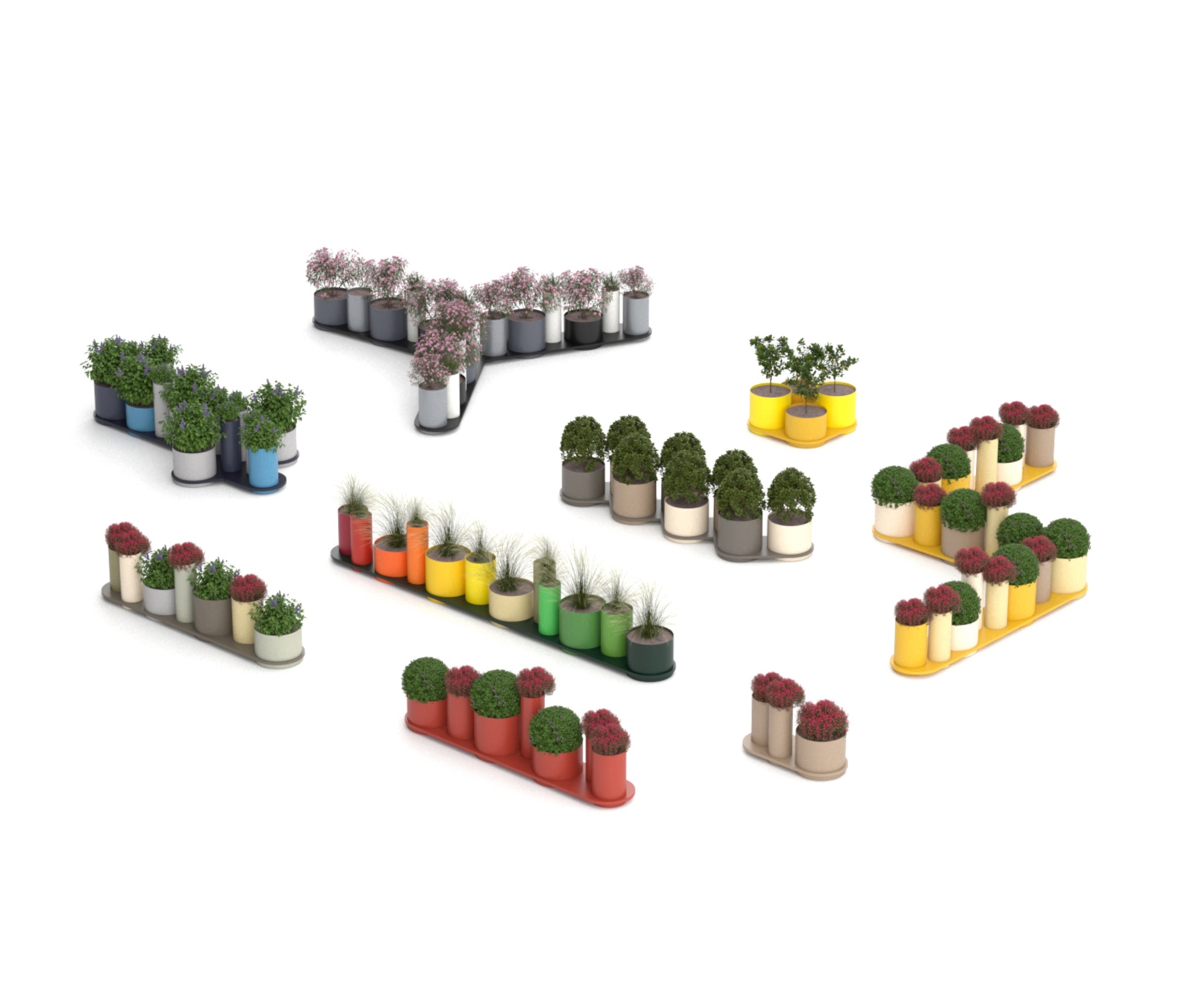 Gallery of Modular Planters - Polys - 7