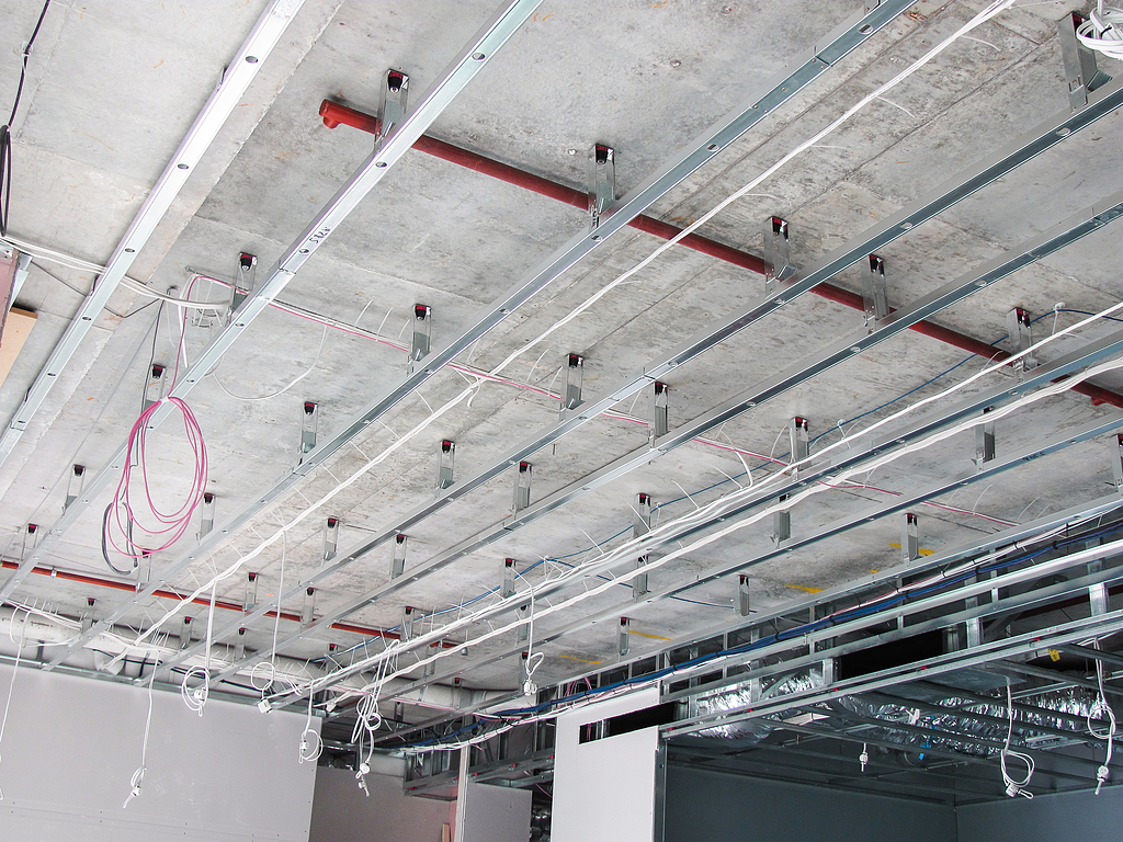 Lowerfrom Ceiling System Low Clearance Ceiling System - Slimceil from Studco