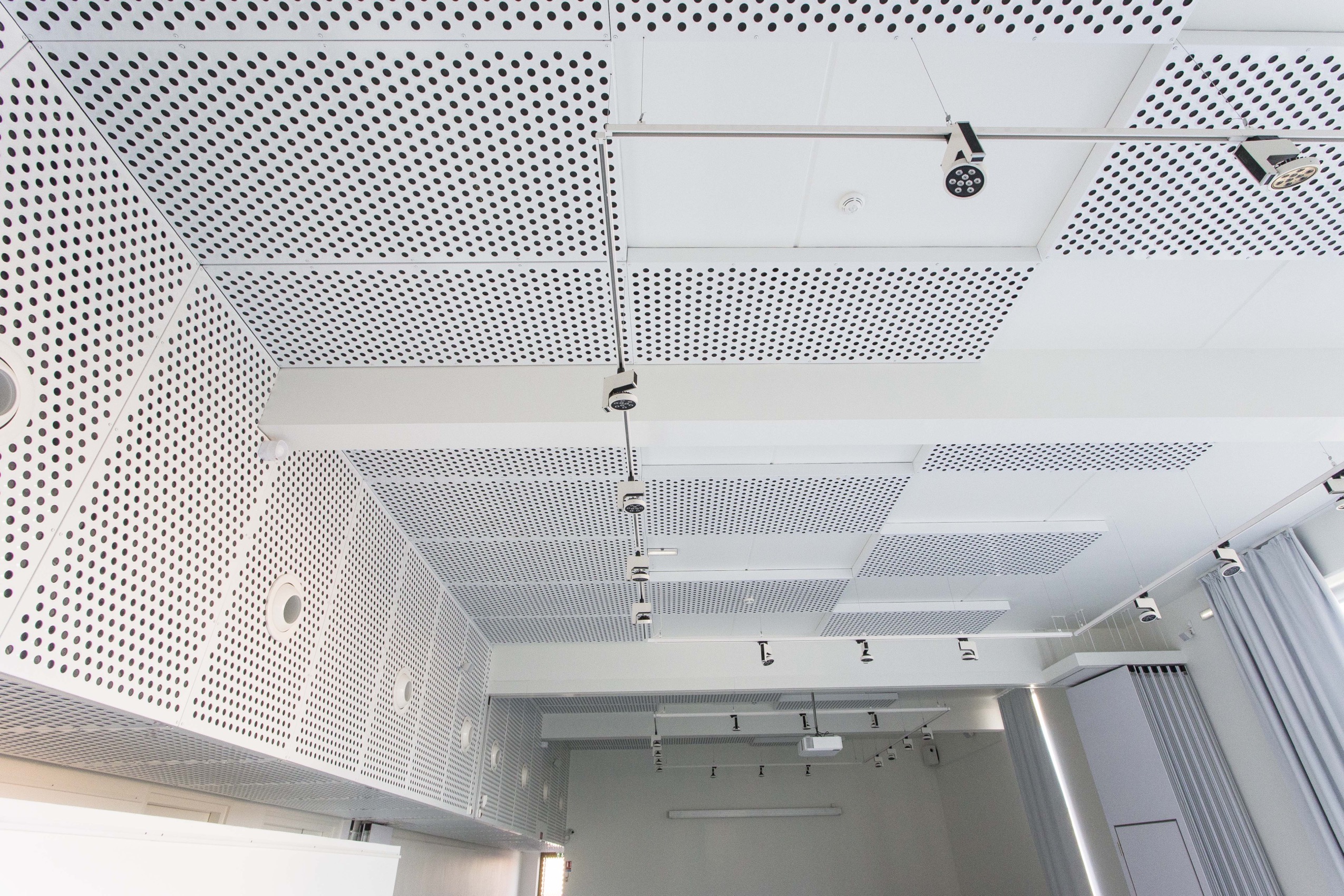 Tile Overhead Perforated Metal Ceiling Tiles