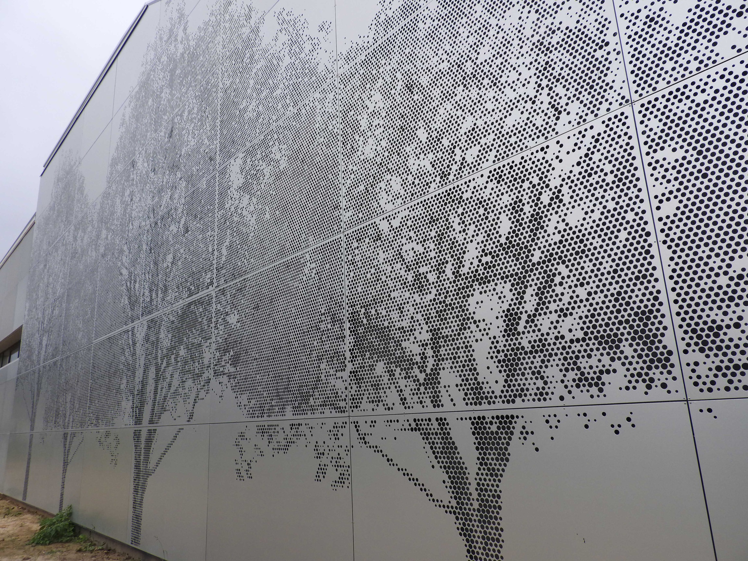 Perforated Metal Facade