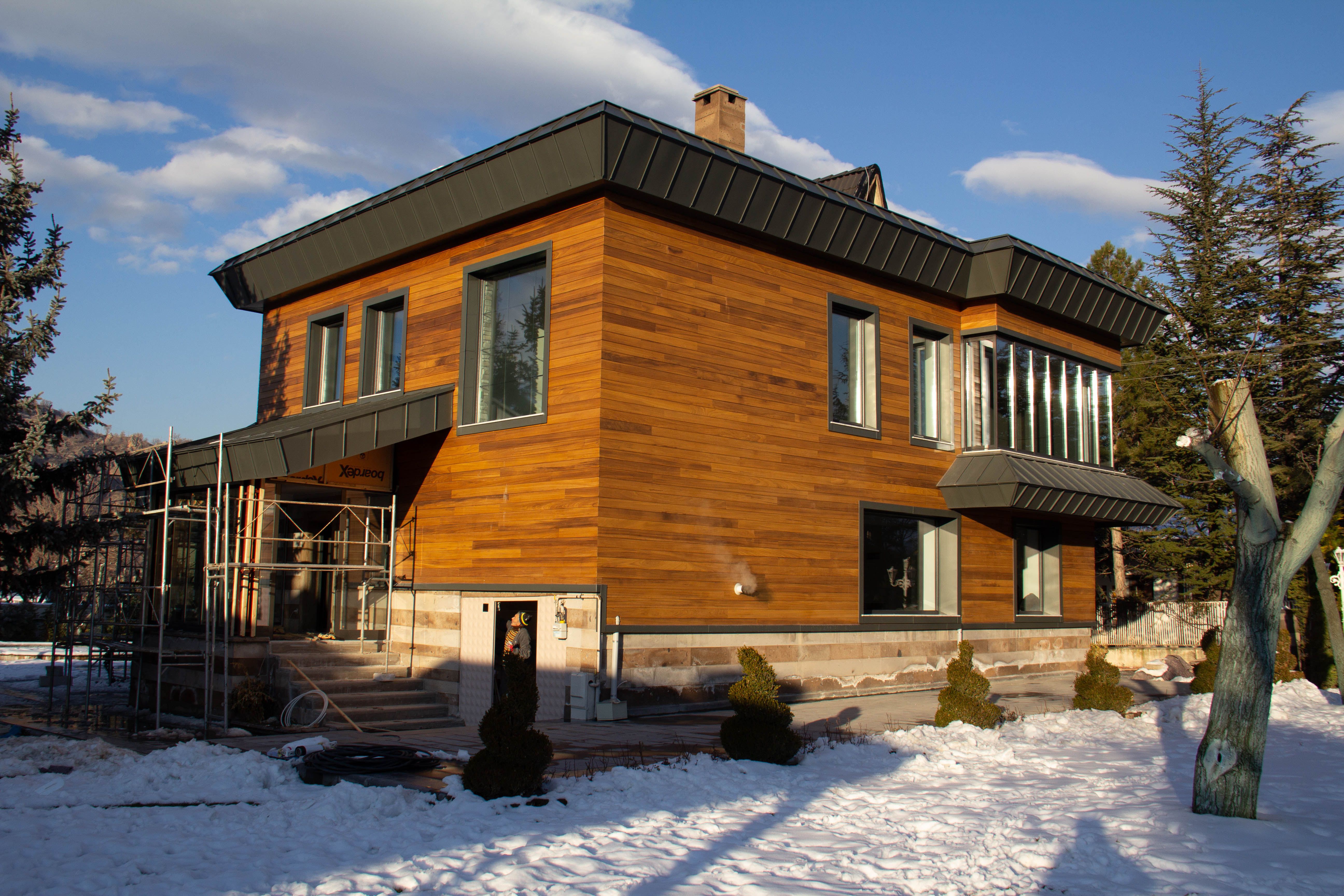 Tyl Cladding Gallery of ThermoWood Cladding - Ayous - 2