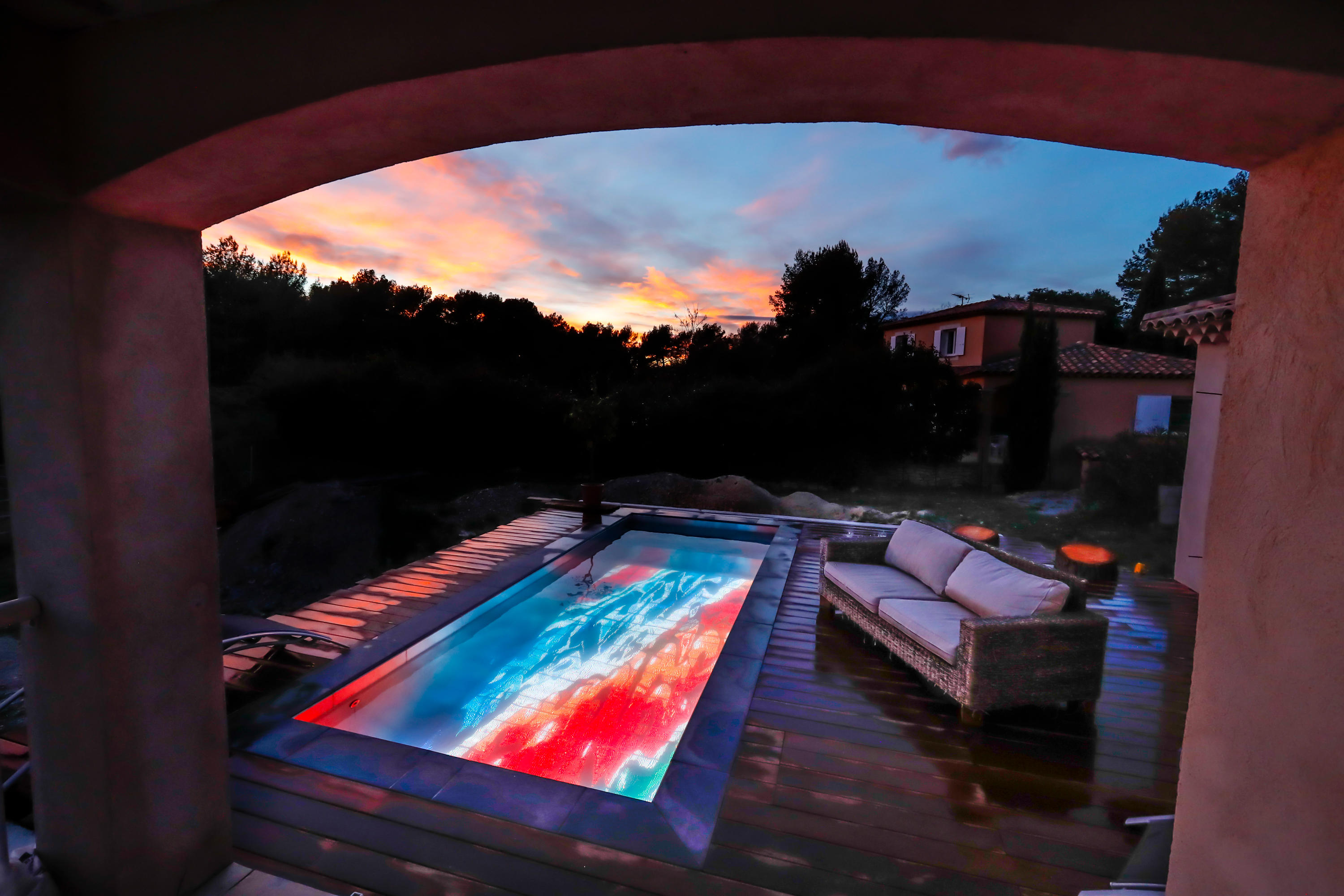 Gallery of LED Video Floor in a Swimming Pool - 3