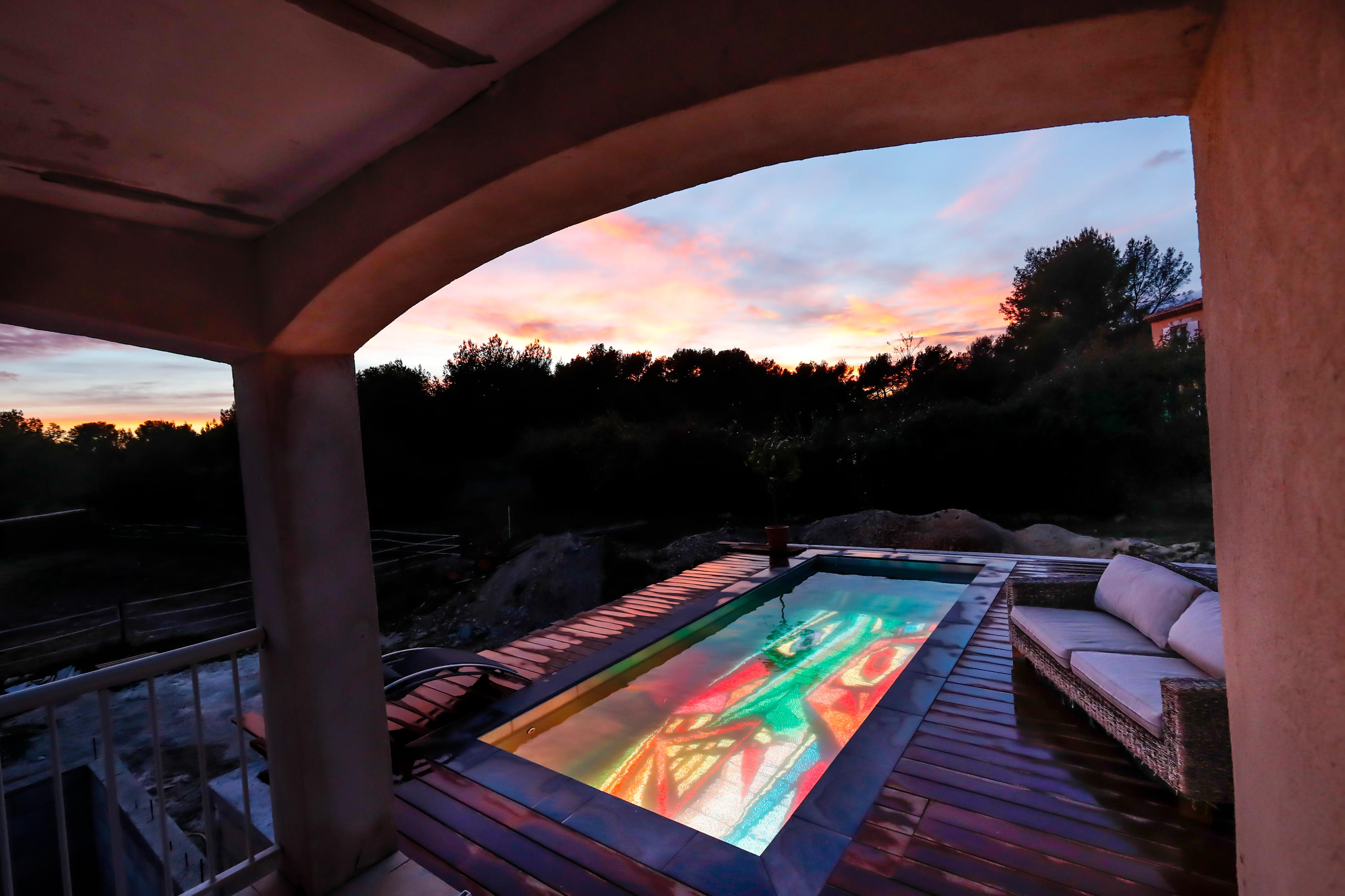 Gallery of LED Video Floor in a Swimming Pool - 4