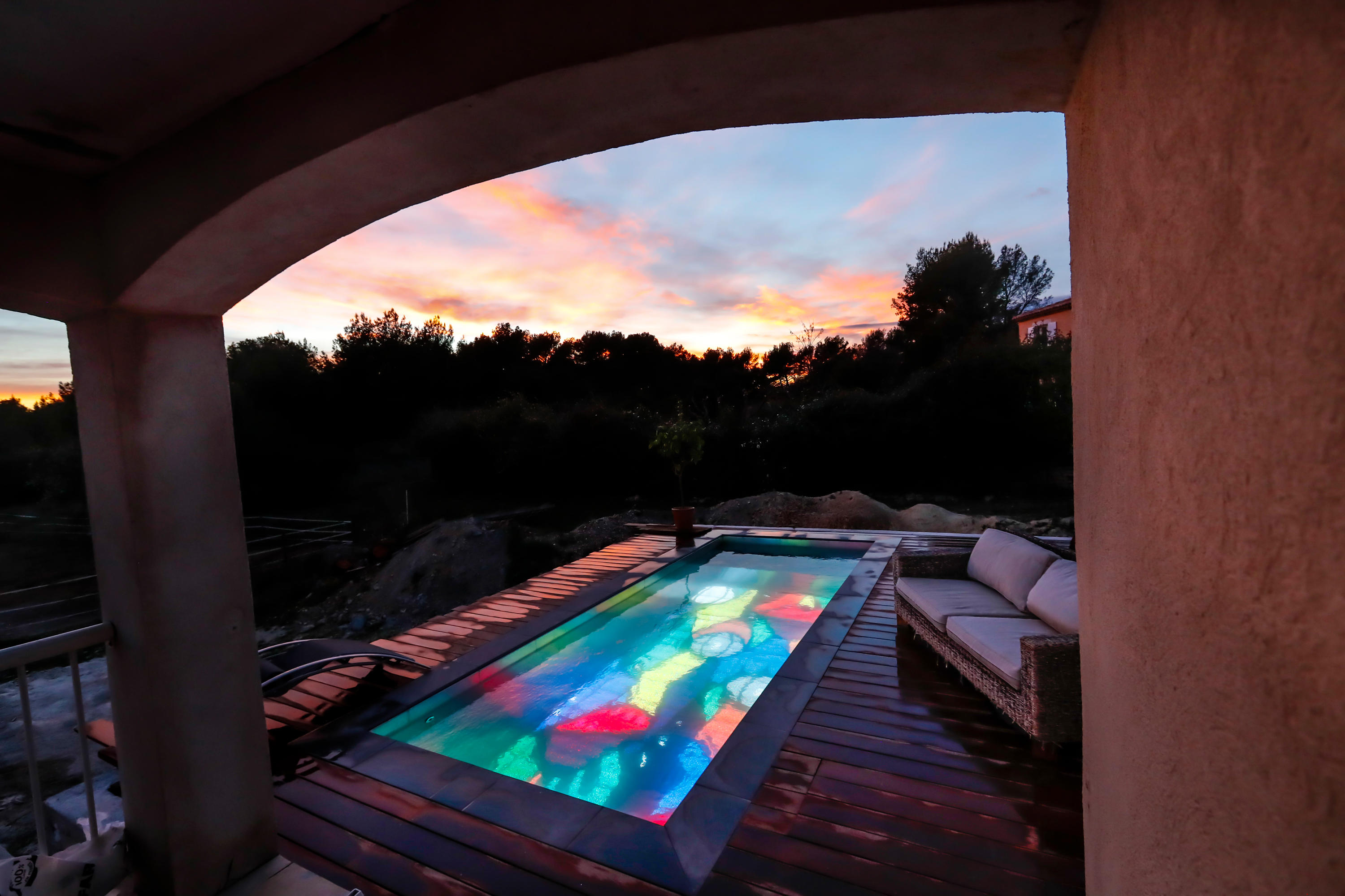Gallery of LED Video Floor in a Swimming Pool - 2