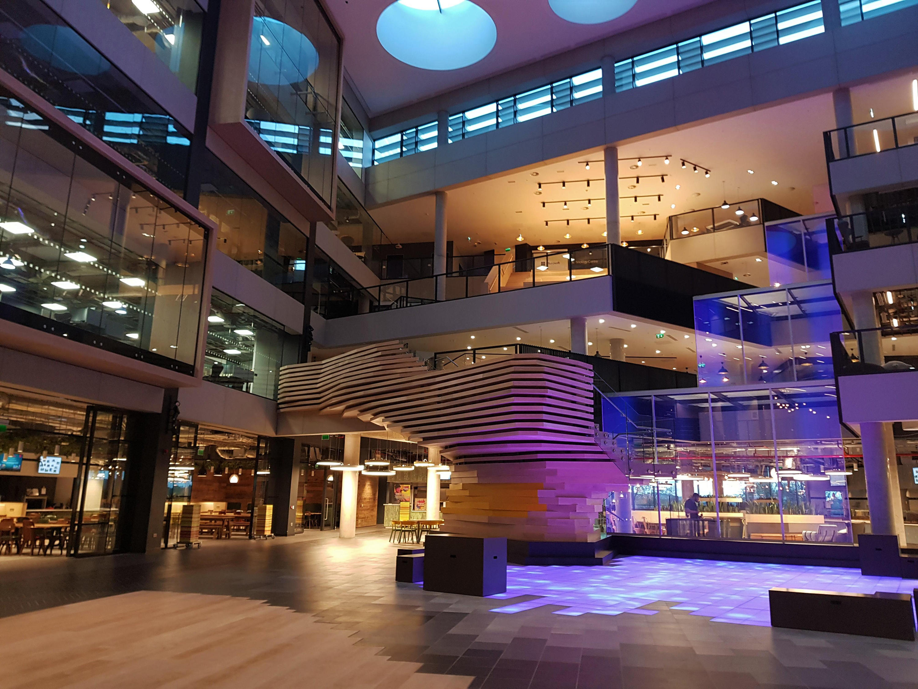 Gallery of Digital Lake Installation in Microsoft Dublin 9