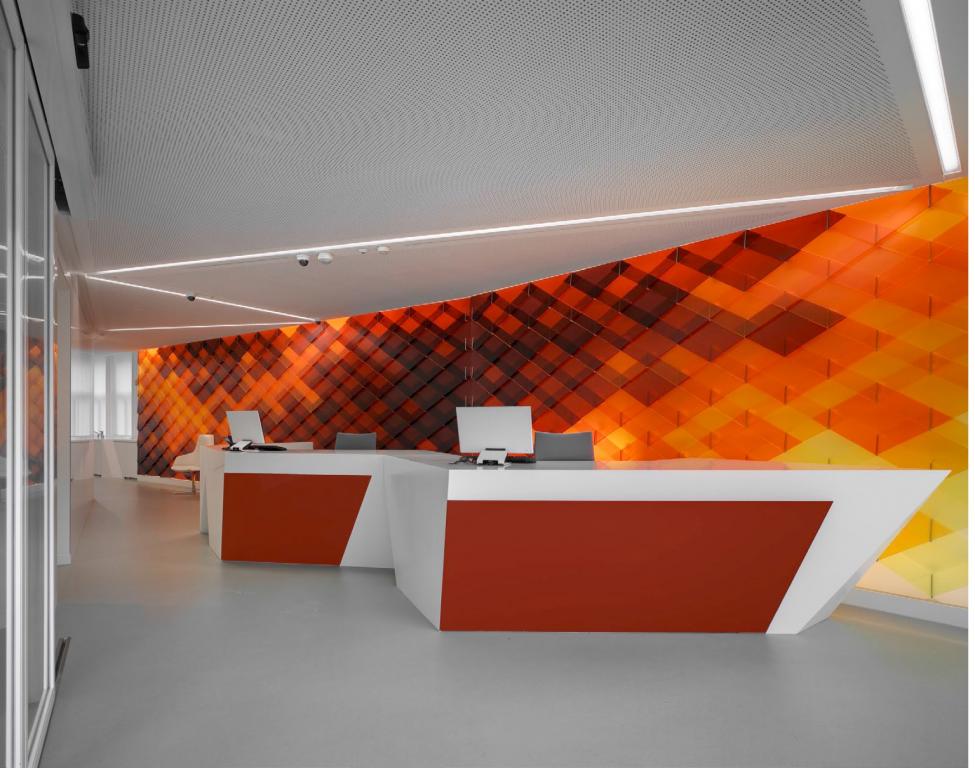 Gallery of Color PVB Interlayers in the Renovation of a Bank 3