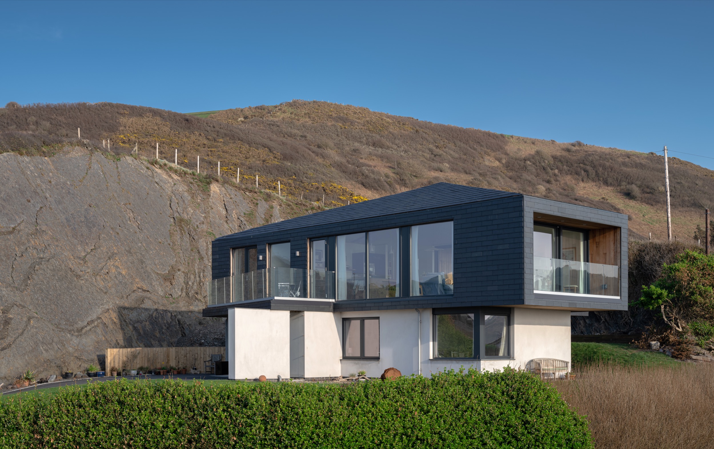 Natural Slate Rainscreen Cladding Gallery of Rainscreen Cladding System CUPACLAD® 101 LOGIC - 5