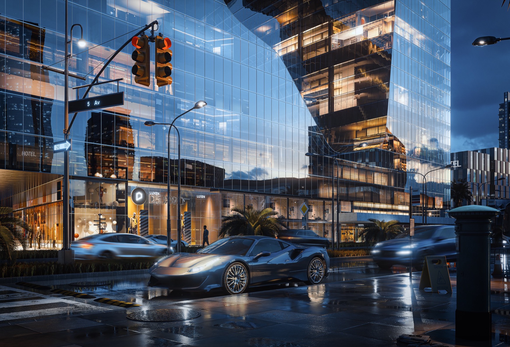 Asset Library for Digital Renders from D5 Render