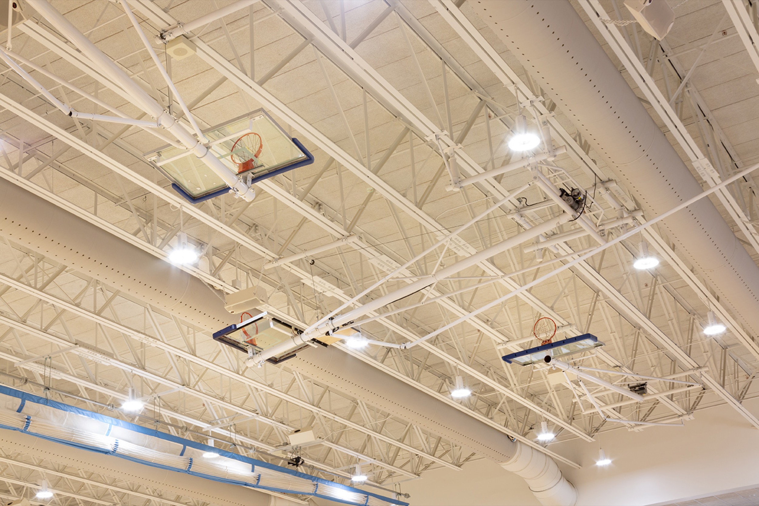 Gallery of EZ-Fold Basketball Backstops® - 2