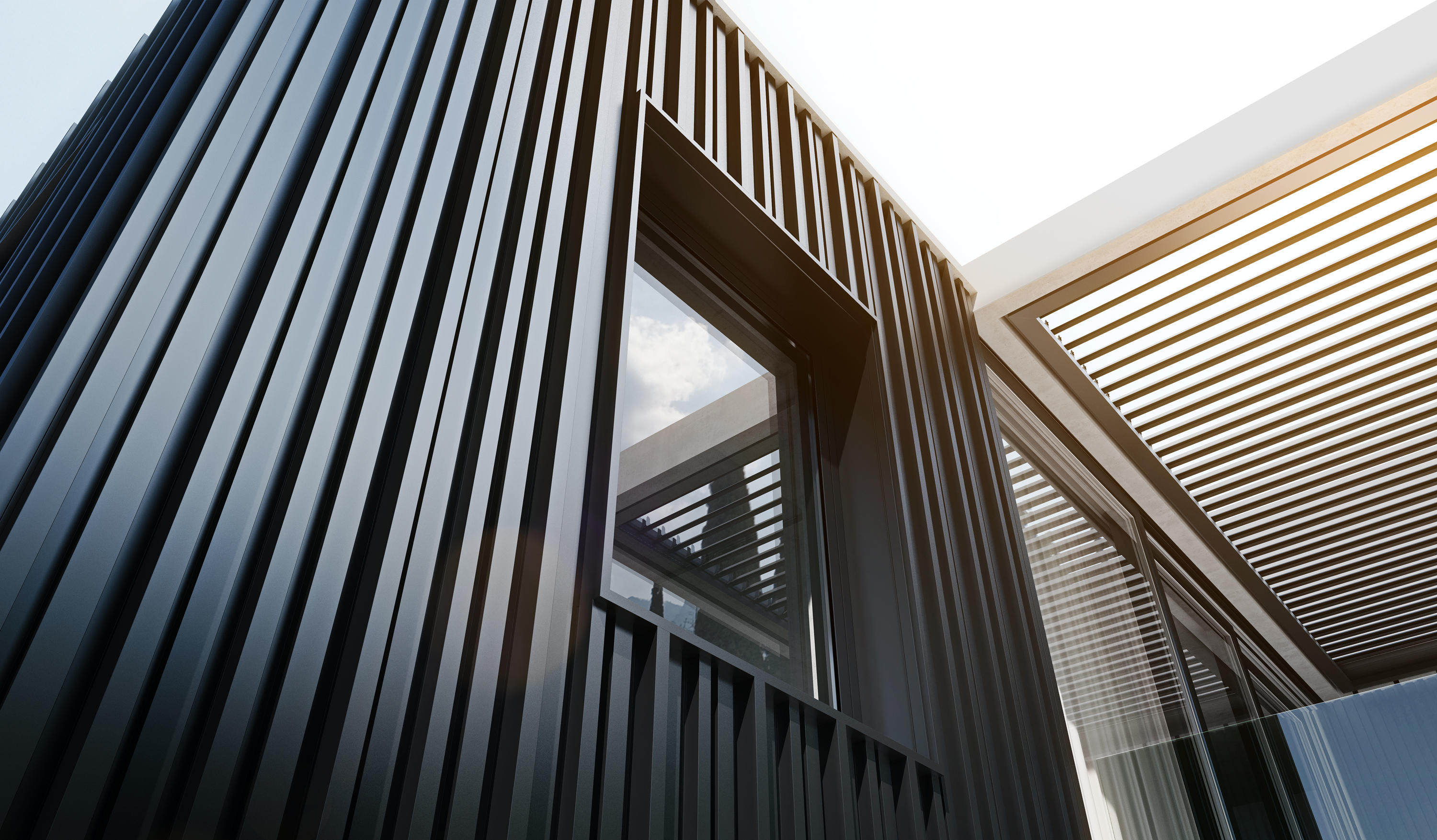 Bitmap Image Cladding Gallery of Exterior & Interior Finish - Barcode Cladding - 2