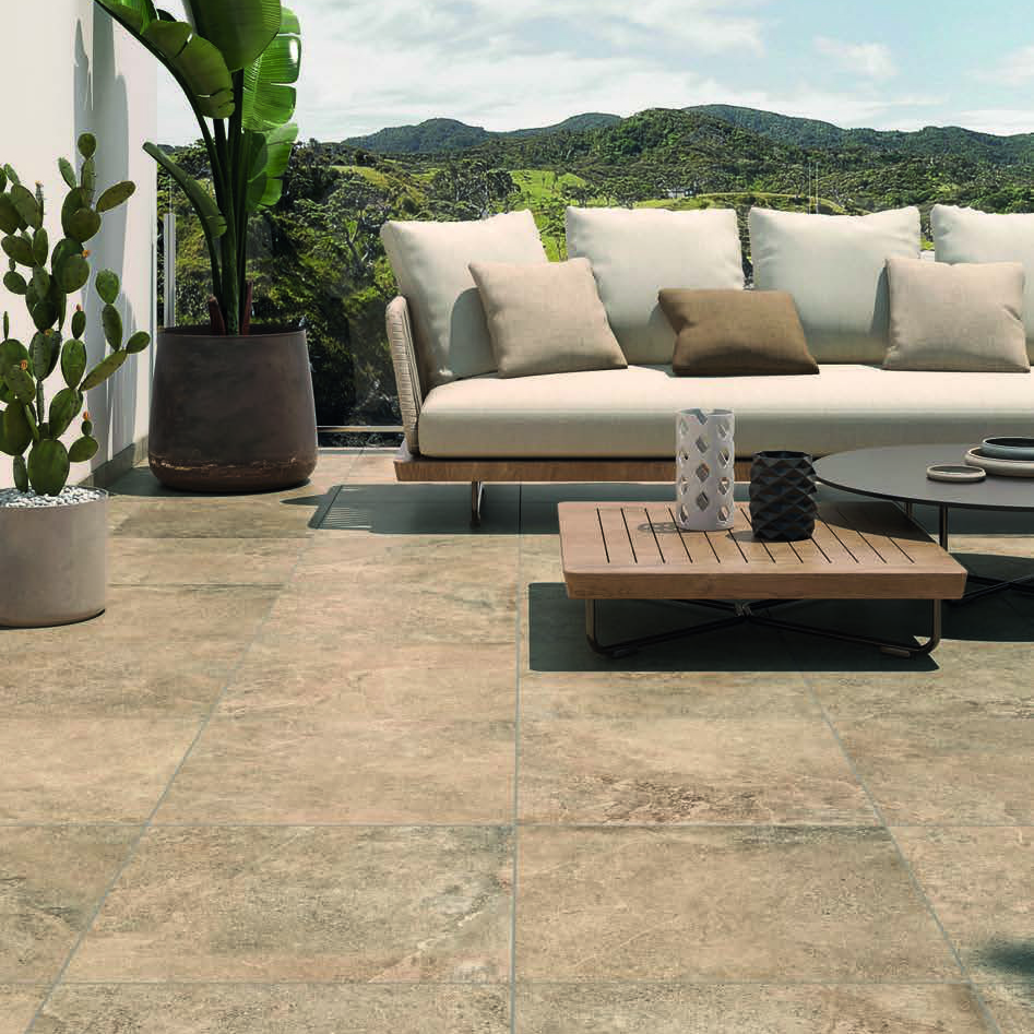 Gallery of Porcelain Tile Imitation Stone Flooring 24