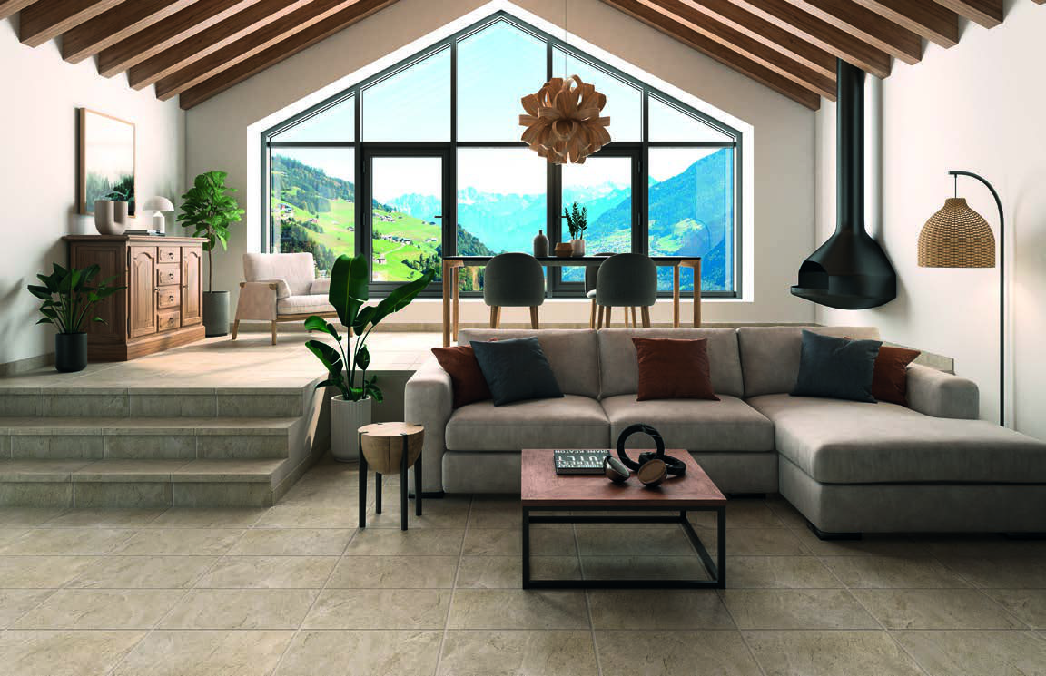 Gallery of Porcelain Tile Imitation Stone Flooring 21