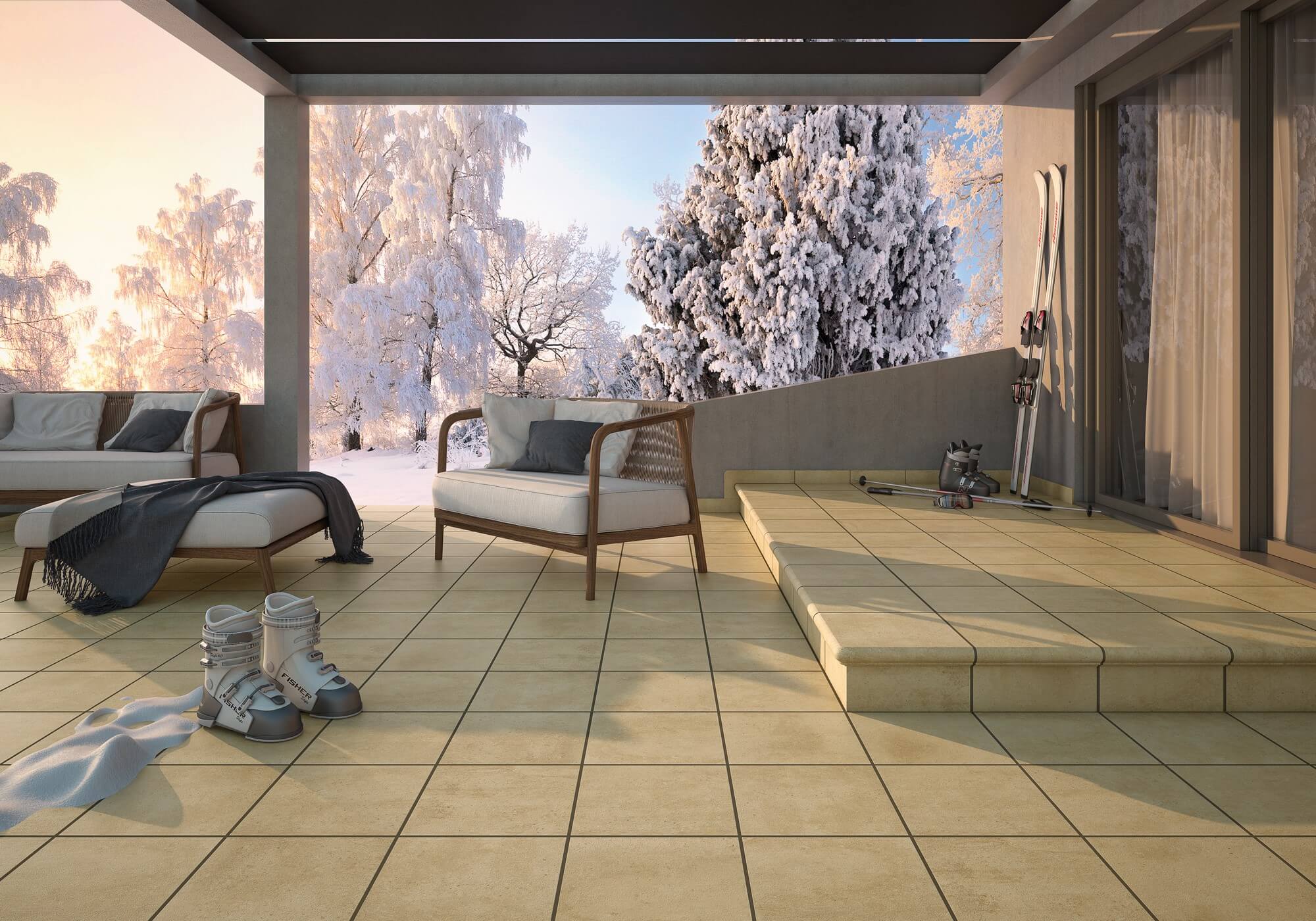 Gallery of Ceramic Tiles for Stairs - 22
