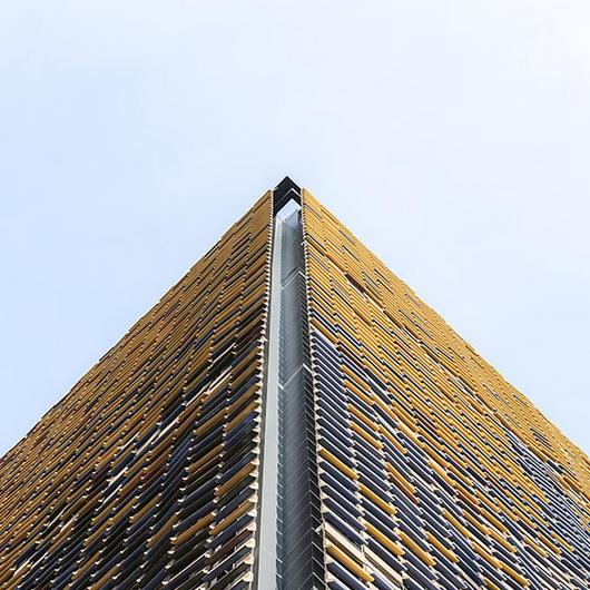 Ventilated Facade Ceramic Tiles - Faveker / Gres Aragón