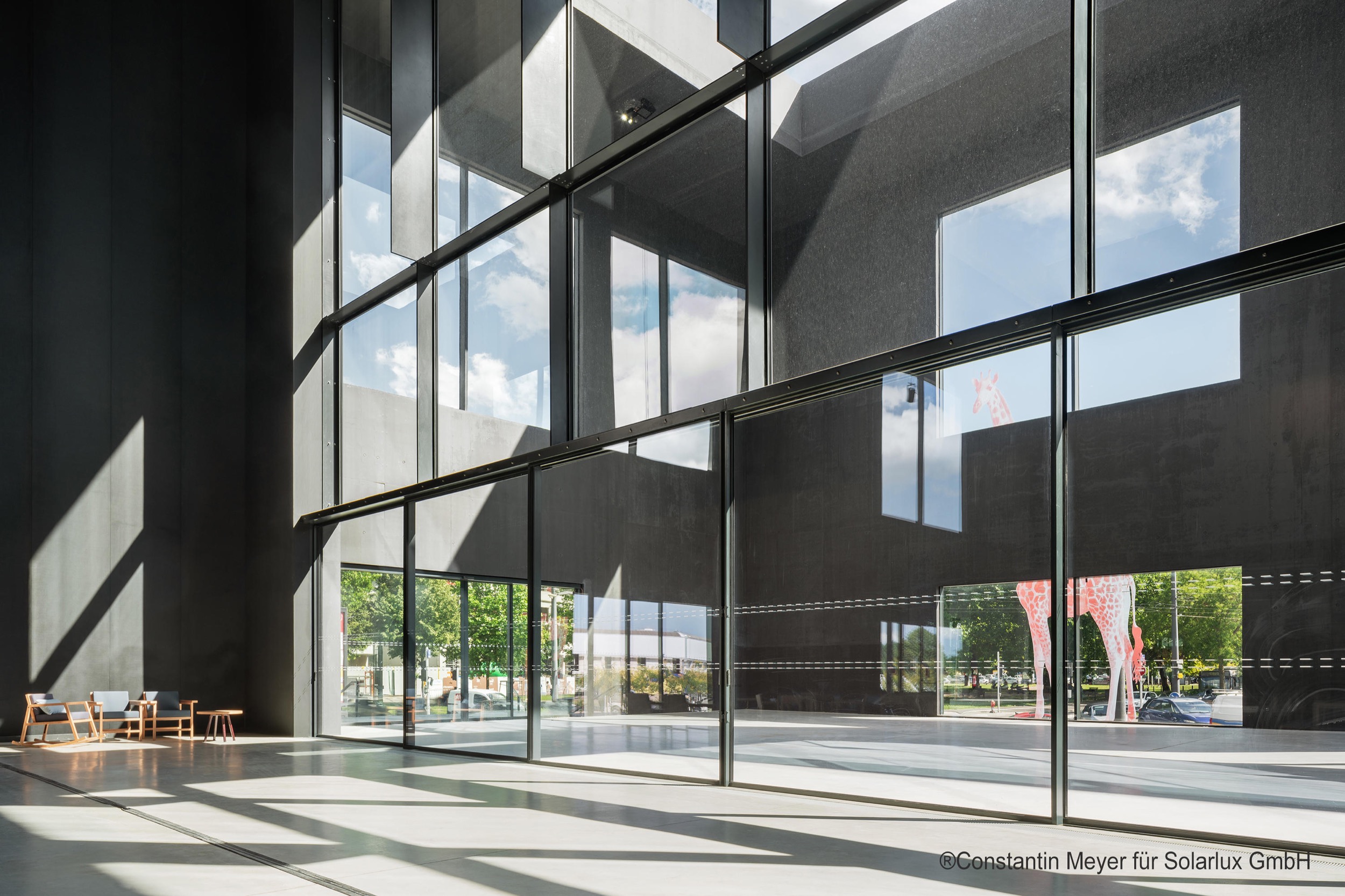 Gallery of Triple Glazed Sliding Window in Theater Factory - 2