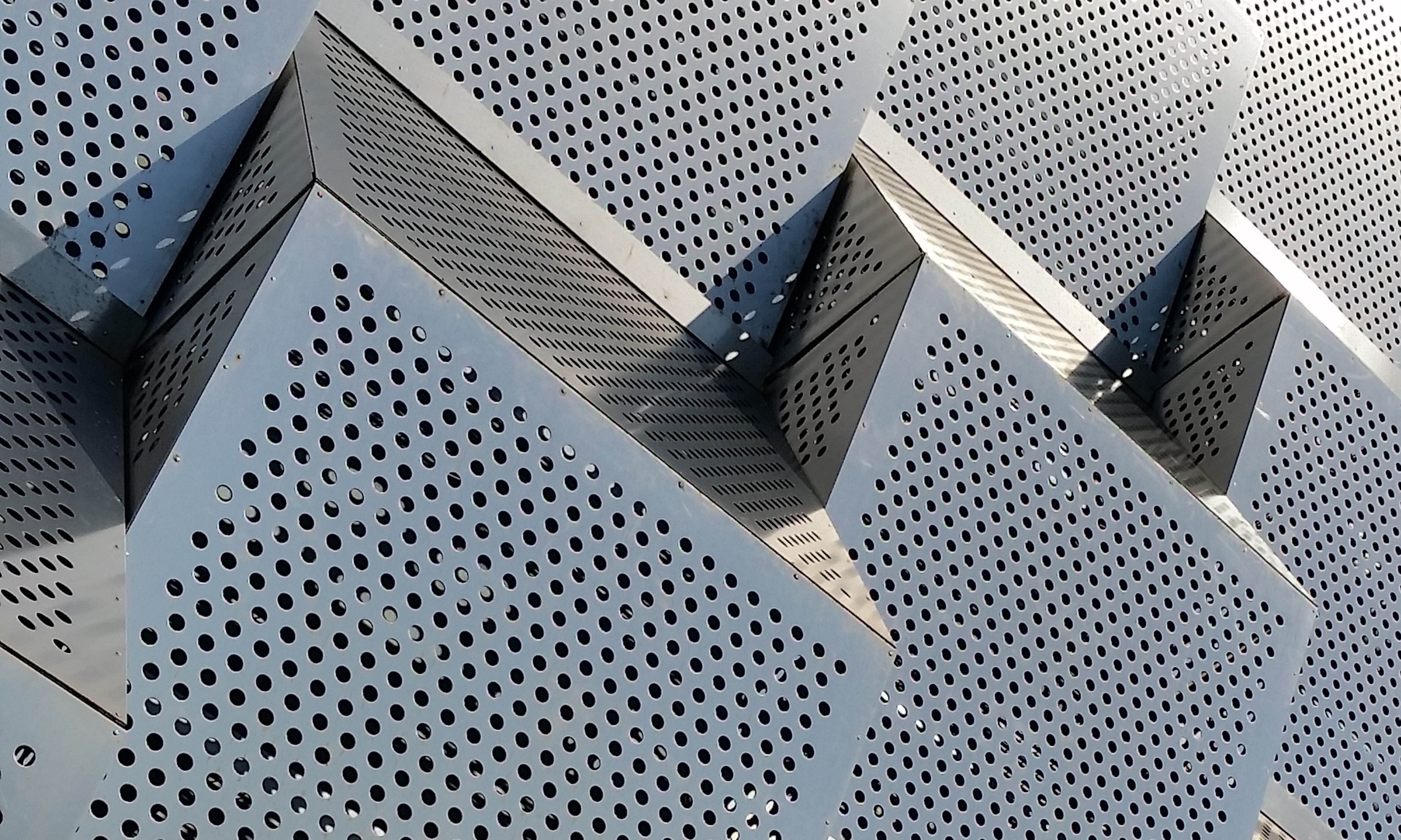 Gallery of Perforated Metal Panels in Cineworld Retail Park - 6